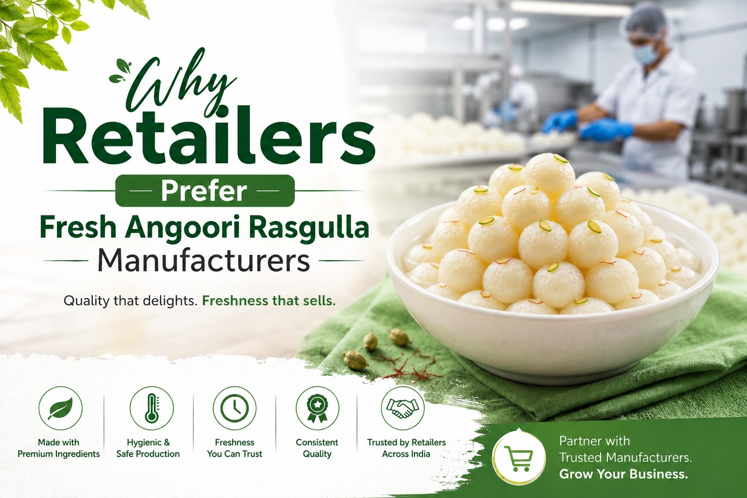 why-retailers-prefer-fresh-angoori-rasgulla-manufacturers